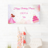 Elegante Disney-prinses verjaardag Spandoek (Insitu)