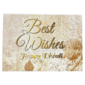 Elegante Diwali Gift Bag Groot Cadeauzakje (Achterkant)