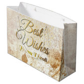 Elegante Diwali Gift Bag Groot Cadeauzakje (Achterkant Gekanteld)