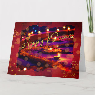 Elegante Diwali kaart
