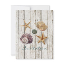 elegante dock hout zeeschelpen strand bruiloft