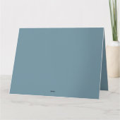 Elegante dolfijnen met gouden bloemengolven kaart (Achterkant)