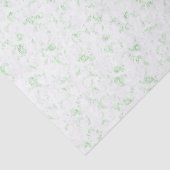 Elegante Dollar Bill Green filigraan Minimal Ditsy Tissuepapier (Detail)