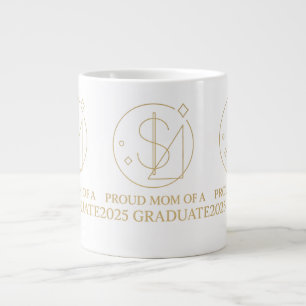 Elegante Dollar Pride – Moederbadge klas van 2025 Grote Koffiekop