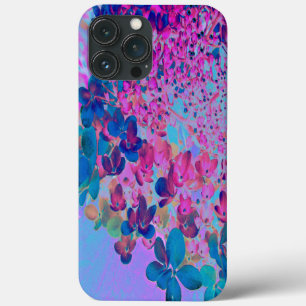 Elegante donkerblauwe en magenta Limelight Hydrang Case-Mate iPhone Case