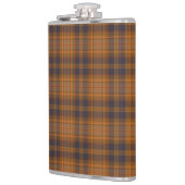 Elegante donkerbruine papa heupfles (Links)