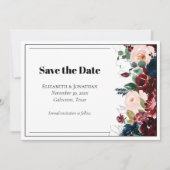 Elegante donkere bloemen (Voorkant)