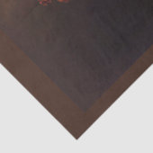 Elegante donkere humeurige Nederlandse beeldende k Tissuepapier (Detail)