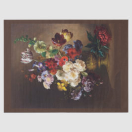 Elegante donkere humeurige Nederlandse beeldende k Tissuepapier