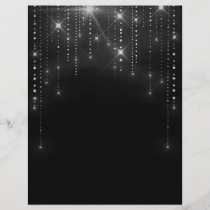 Elegante donkere lege flyer