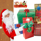 Elegante donkere olijfgroen Solid Christmas Cadeaupapier