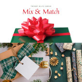 Elegante donkere olijfgroen Solid Christmas Cadeaupapier