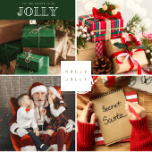 Elegante donkere olijfgroen Solid Christmas Cadeaupapier