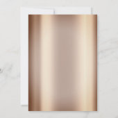 Elegante donkere Rozen zwart zoet 16 Kaart (Achterkant)