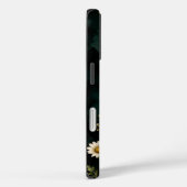 Elegante Donkergroene Emerald Madelief Bloemrijk G Case-Mate iPhone Case (Achterkant / Rechts)
