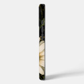 Elegante Donkergroene Emerald Madelief Bloemrijk G Case-Mate iPhone Case (Achterkant / Links)