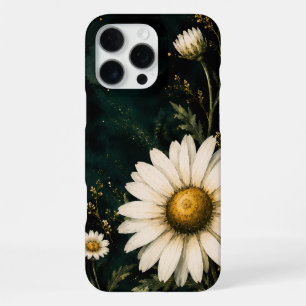 Elegante Donkergroene Emerald Madelief Bloemrijk G iPhone 16 Pro Max Hoesje