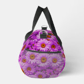 Elegante donkerroze magenta bloemenmadeliefjes plunjezak (Rechts)