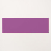 Elegante donkerroze magenta bloemenmadeliefjes yogamat (Achterkant (horizontaal))