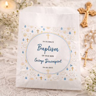 Elegante Doop | Religieus Kinderdoopfeestje Bedankzakje