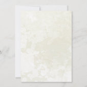 Elegante Doopuitnodiging met Duif Kaart (Achterkant)