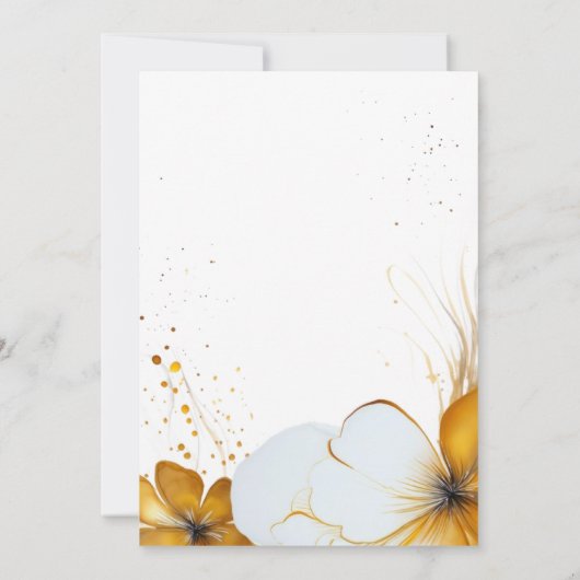 Elegante douche voor hem en haar als koppel kaart (Achterkant)