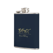 Elegante Dragon Flask Heupfles (Links)