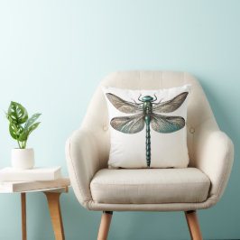 Elegante Dragonfly Natuur geïnspireerde kunst Kussen
