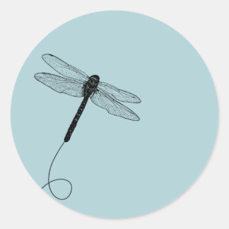 Elegante Dragonfly Sticker
