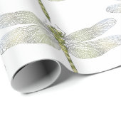 Elegante Dragonfly tekening Cadeaupapier (Rol Hoek)