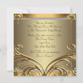 Elegante drank- en uitnodigingen om te slijmen (Achterkant)