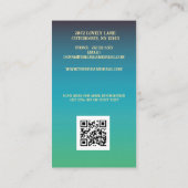 Elegante Dream Catcher Spirituele Healing Visitekaartje (Achterkant)