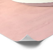 Elegante drielaagse bruidstaart poster (Hoek)