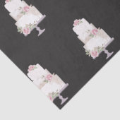 elegante drielagige gebak tissuepapier (Detail)