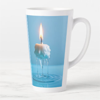 Elegante Drijvende Kaars Latte Mok