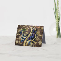 Elegante druiven met een gouden patroon