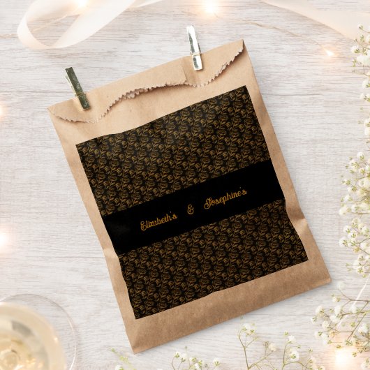 Elegante dubbele verjaardag Soiree Bedankzakje (Geknipt)