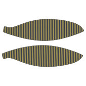 Elegante dunne gouden & marine blauwe verticale st basketbal (Panelen)