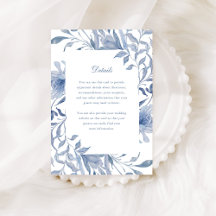Elegante Dusty Blue Chinoiserie | Trouwdetails