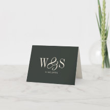 Elegante ebbenhouten huwelijksletters voor koppels
