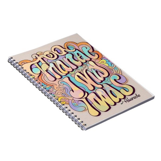 "Elegante echo's" Notitieboek (Rechterzijde)