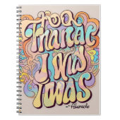 "Elegante echo's" Notitieboek (Voorkant)