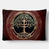 Elegante edele boom van het leven met keltische kn etui (Voorkant)