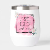 Elegante 'Een zuster is Gods weg' citeert waterfle (Voorkant)