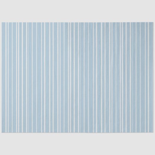 Elegante eend ei blauw en wit decoupage tissuepapier (Voorkant)