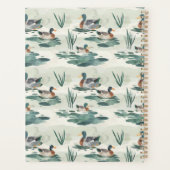 Elegante eenden scriptnaam Recept Planner (Achterkant)