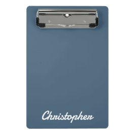 Elegante Eénkleurige Minimalistische Vormgeving Mini Klembord