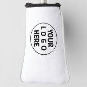 Elegante Eenvoudige Aangepaste Logo Hier Golfheadcover (Draai 90)