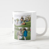 Elegante eenvoudige beste vader ooit vaders dag fo grote koffiekop (Rechts)