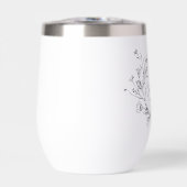 elegante eenvoudige botanische bruidsmeisje gepers